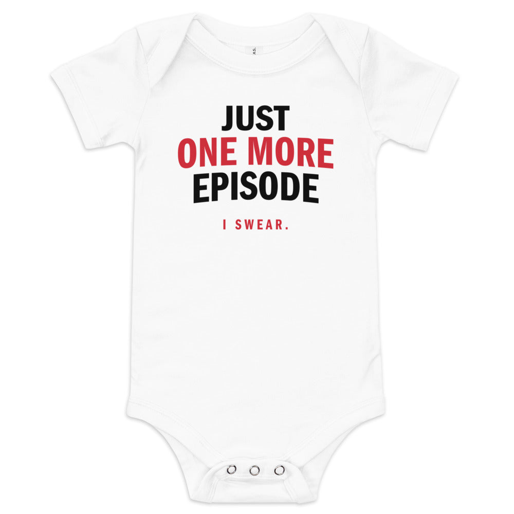 Just One More Episode Kid's Onesie