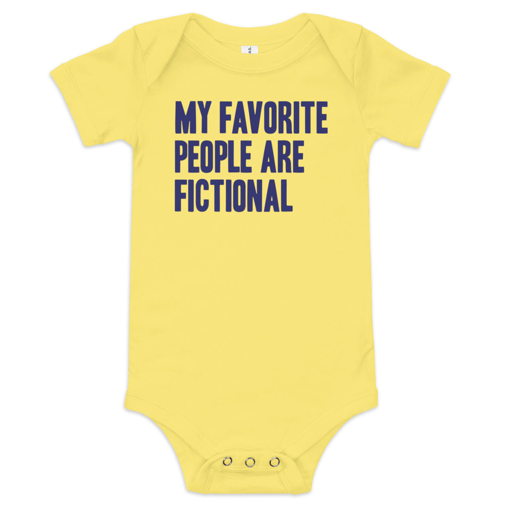 My Favorite People Are Fictional Kid's Onesie