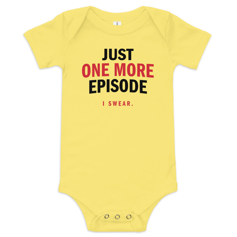 Just One More Episode Kid's Onesie