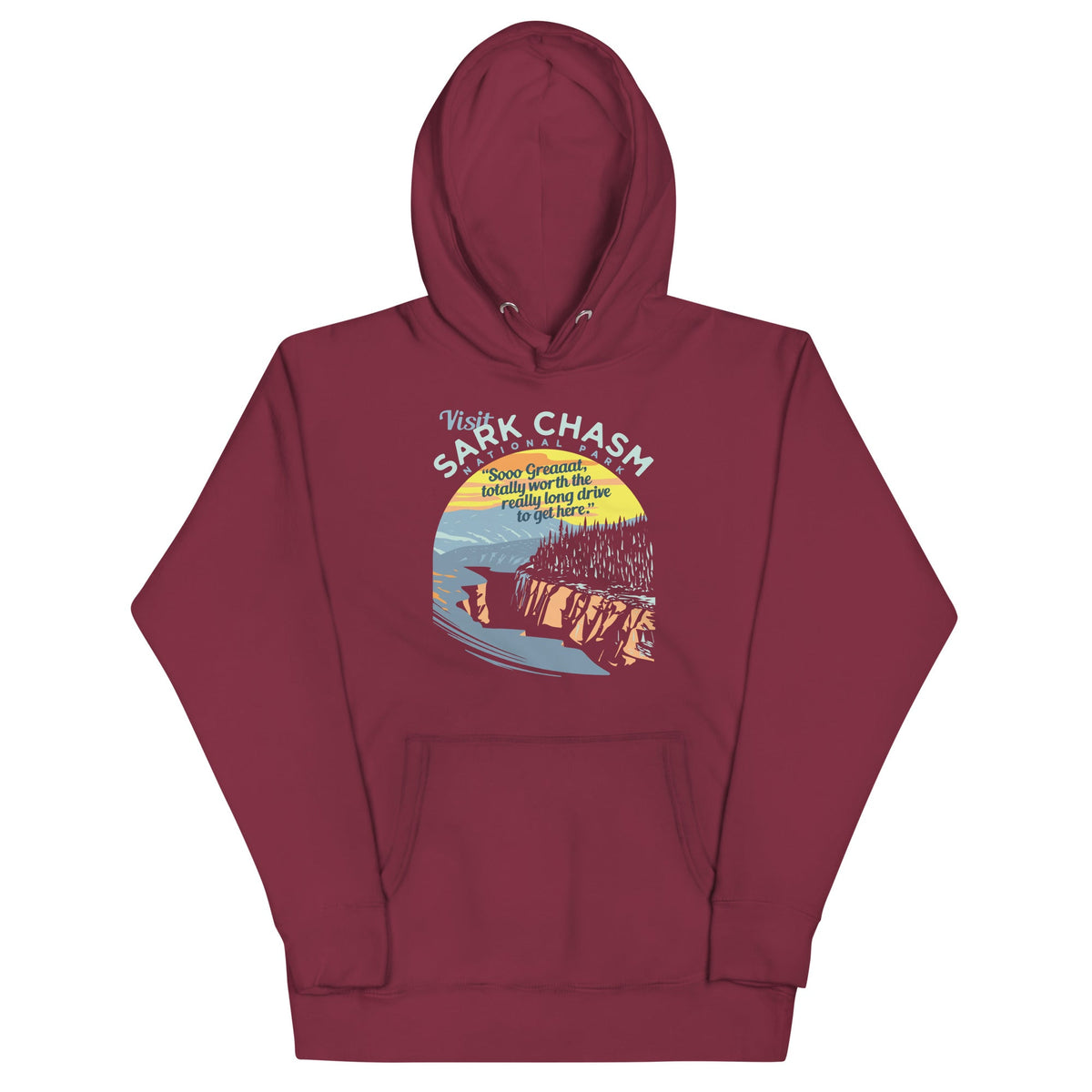 Visit Sark Chasm Unisex Hoodie product image 4