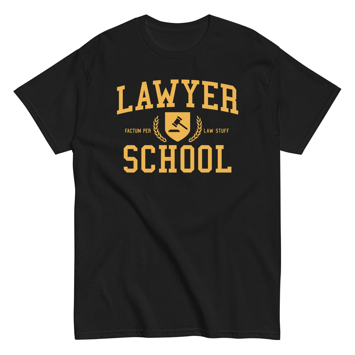 Lawyer School Men's Classic Tee product image 3