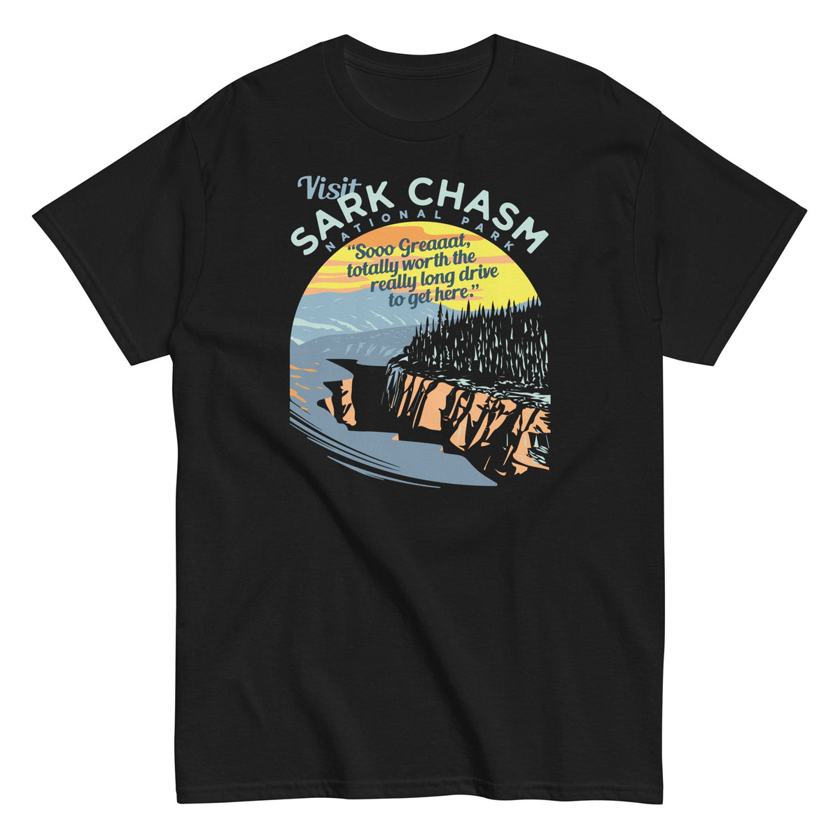 Visit Sark Chasm Men's Classic Tee product image 3
