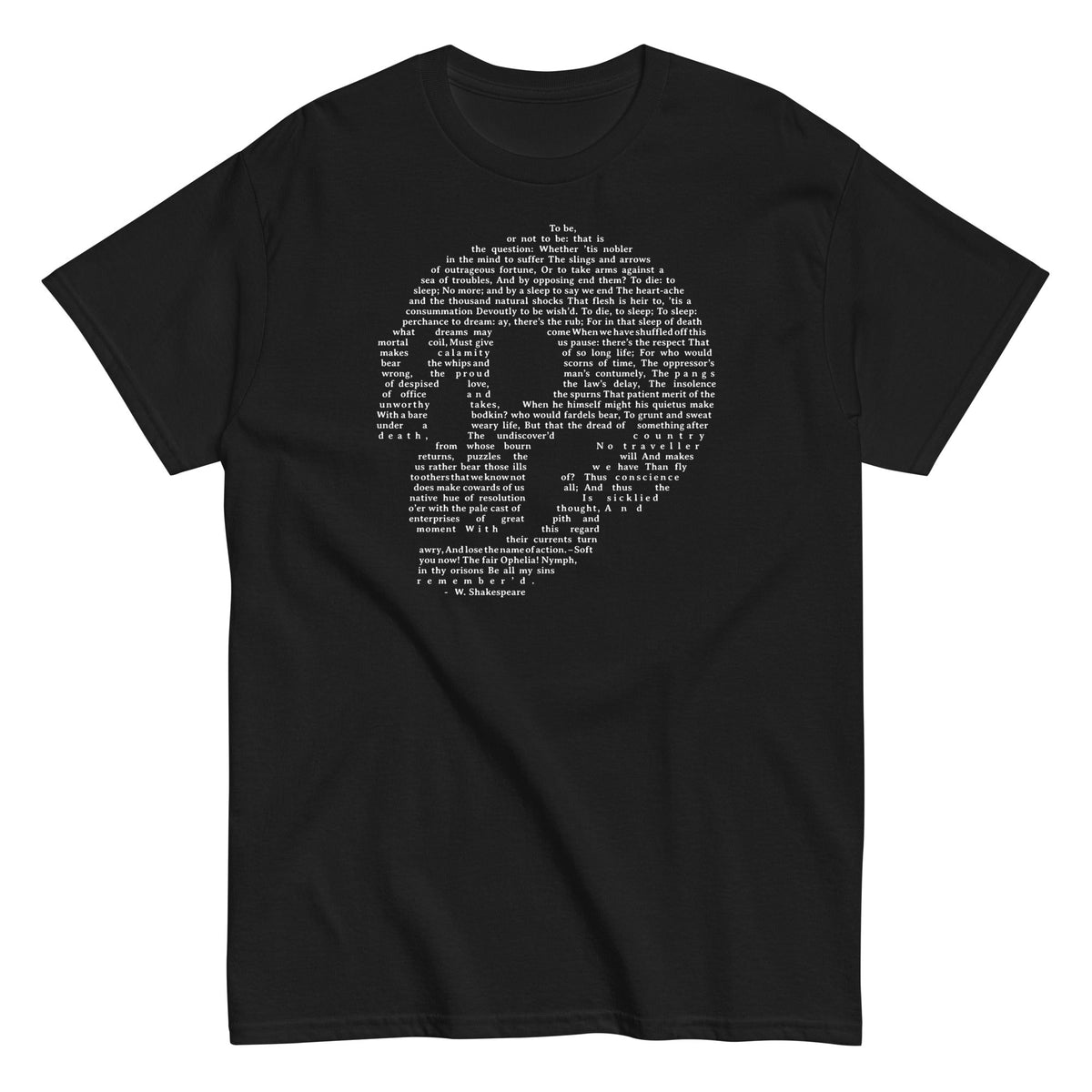 Hamlet Soliloquy Men's Classic Tee product image 1