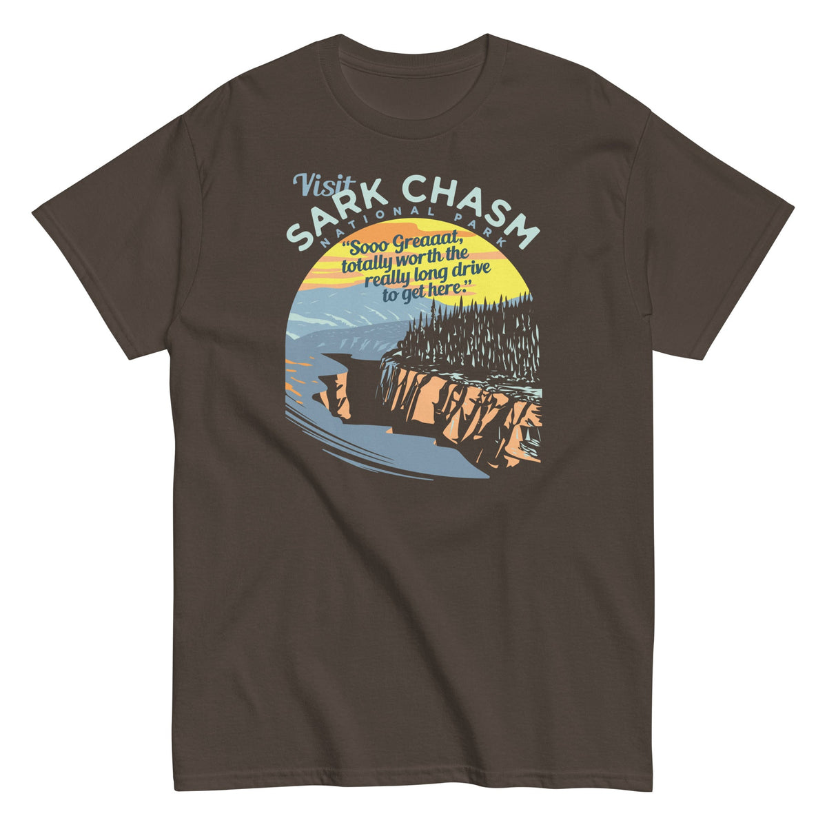 Visit Sark Chasm Men's Classic Tee product image 2