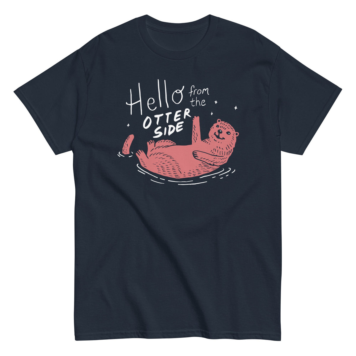 Hello From The Otter Side Men's Classic Tee product image 2