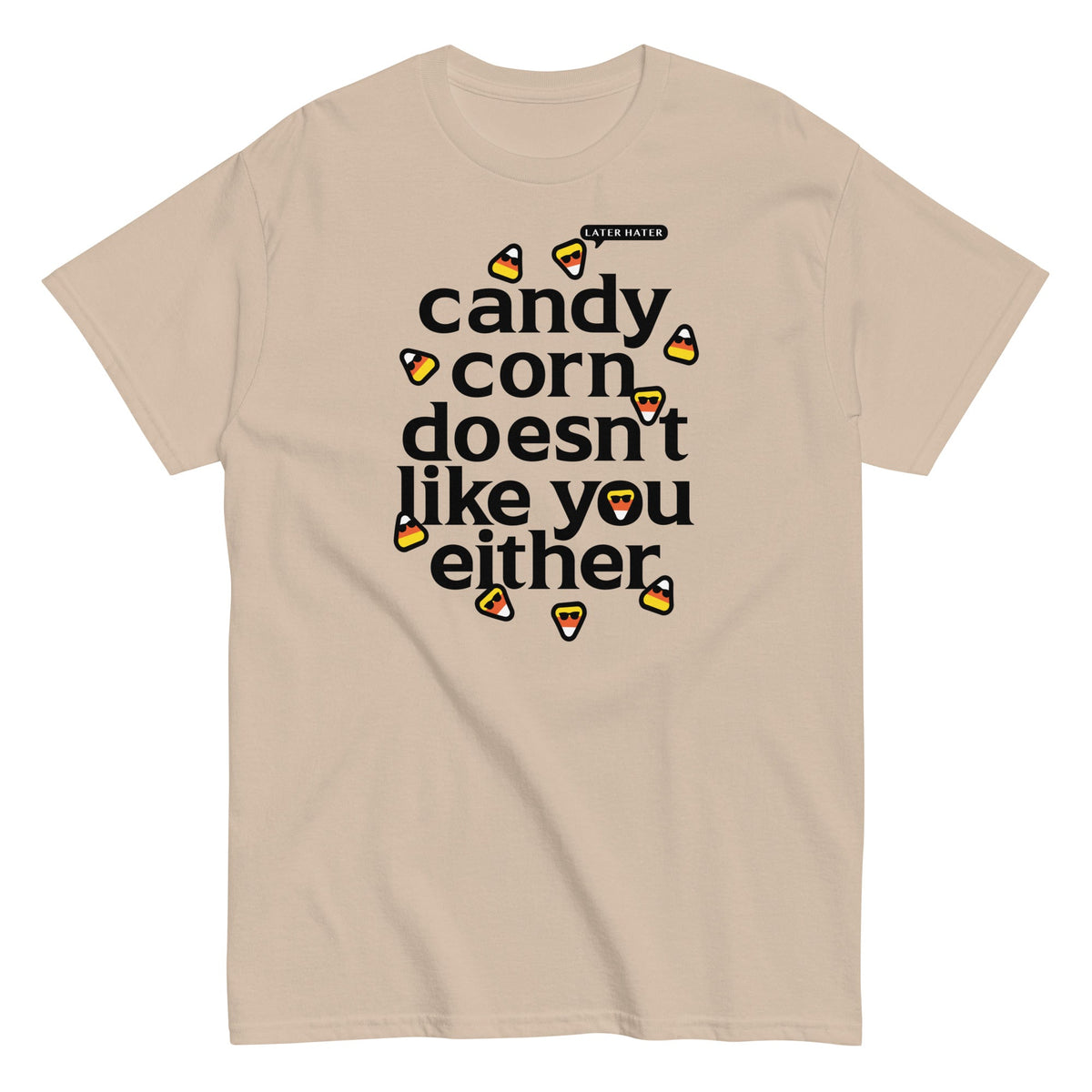 Candy Corn Doesn't Like You Either Men's Classic Tee product image 3