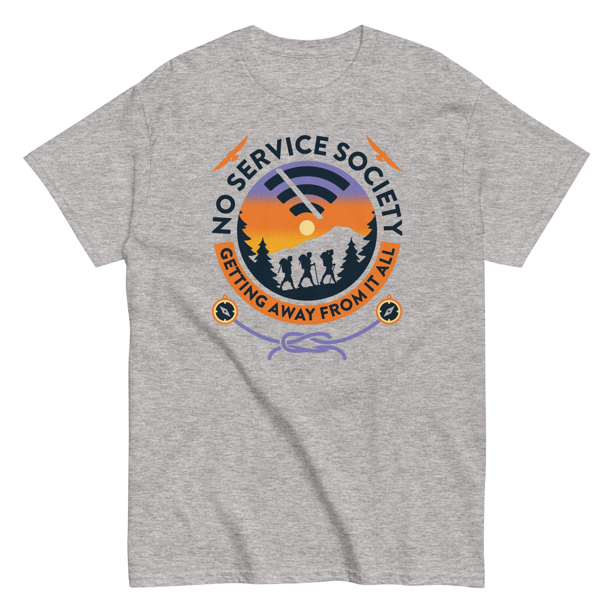 No Service Society Men's Classic Tee product image 1