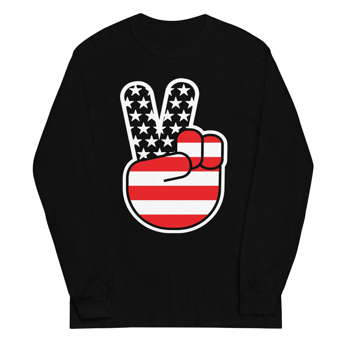 USA Peace Unisex Long Sleeve Tee product image 2