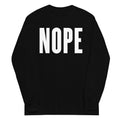 Nope Unisex Long Sleeve Tee product image 1