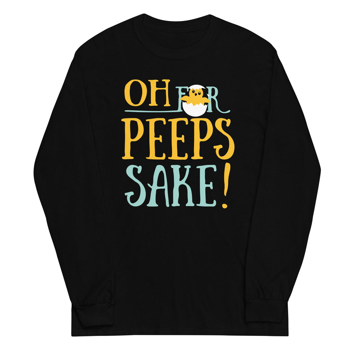 Oh For Peeps Sake Unisex Long Sleeve Tee product image 3
