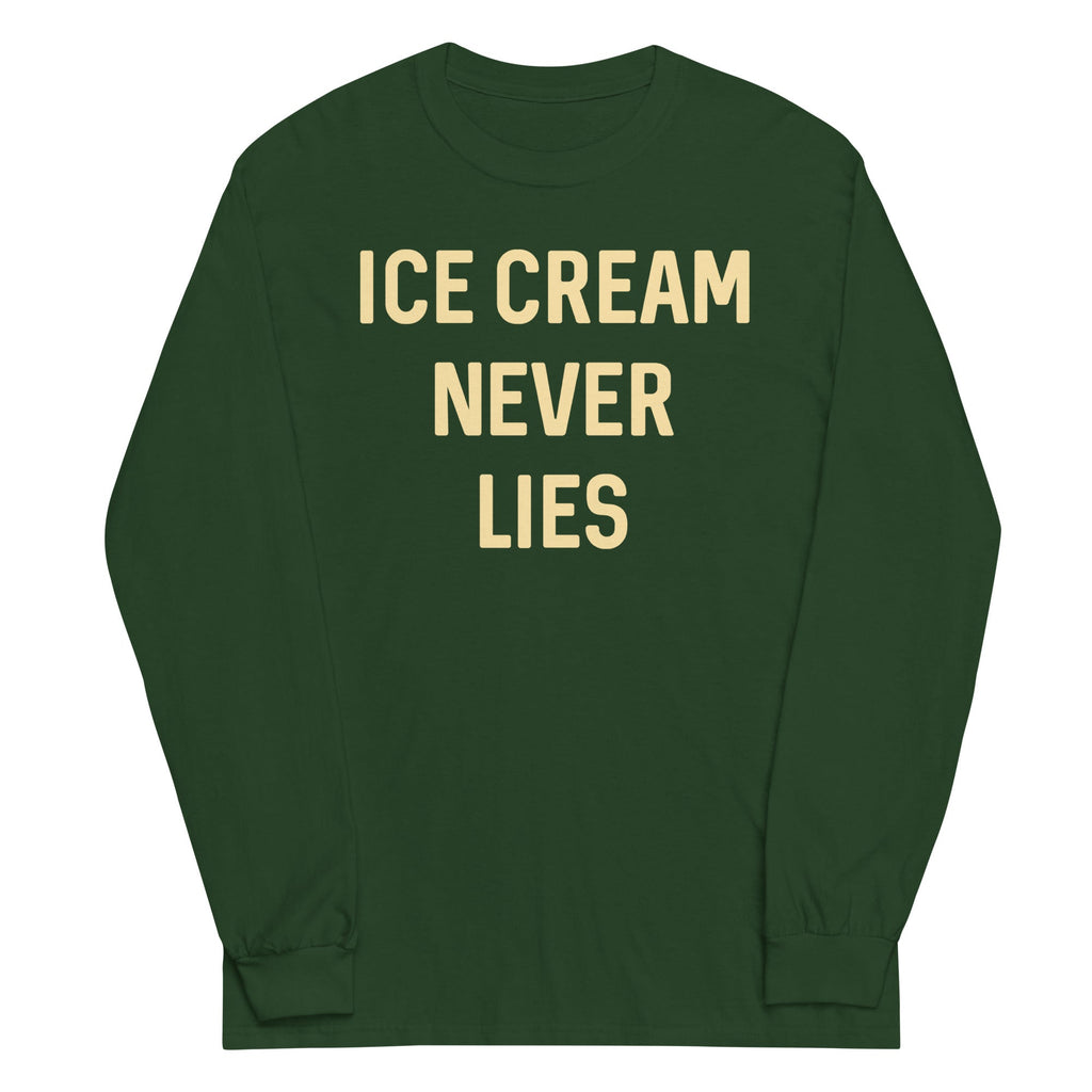 Ice Cream Never Lies Unisex Long Sleeve Tee product image 3