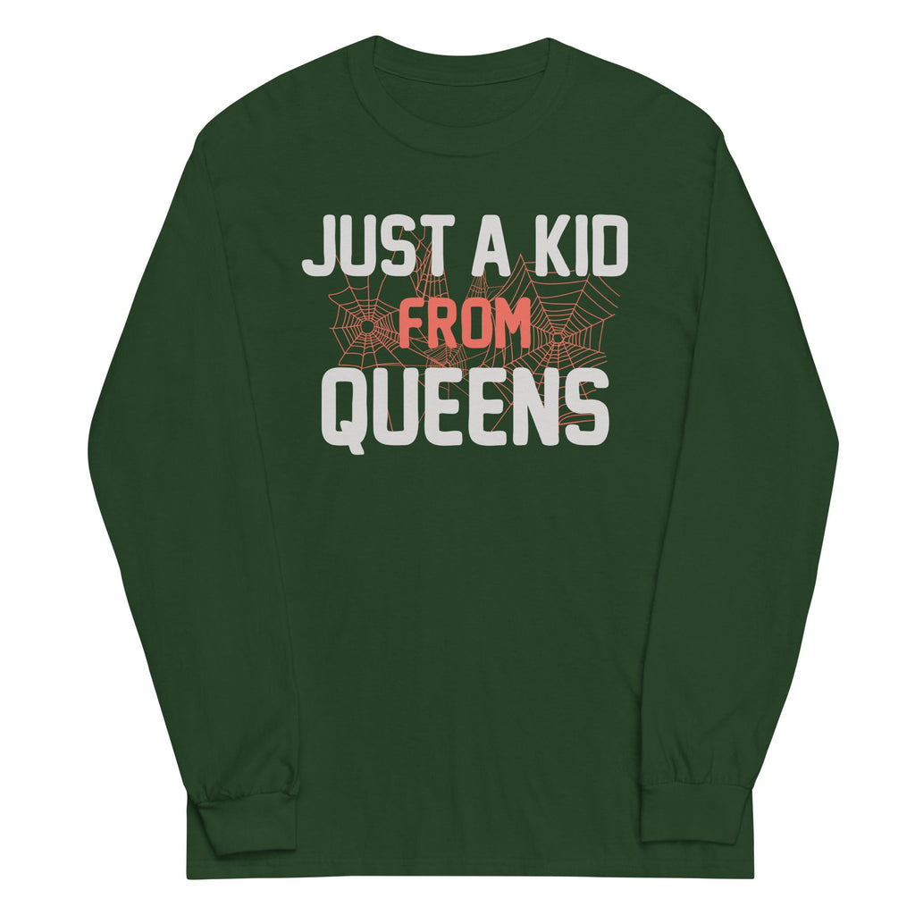 Just A Kid From Queens Unisex Long Sleeve Tee product image 4