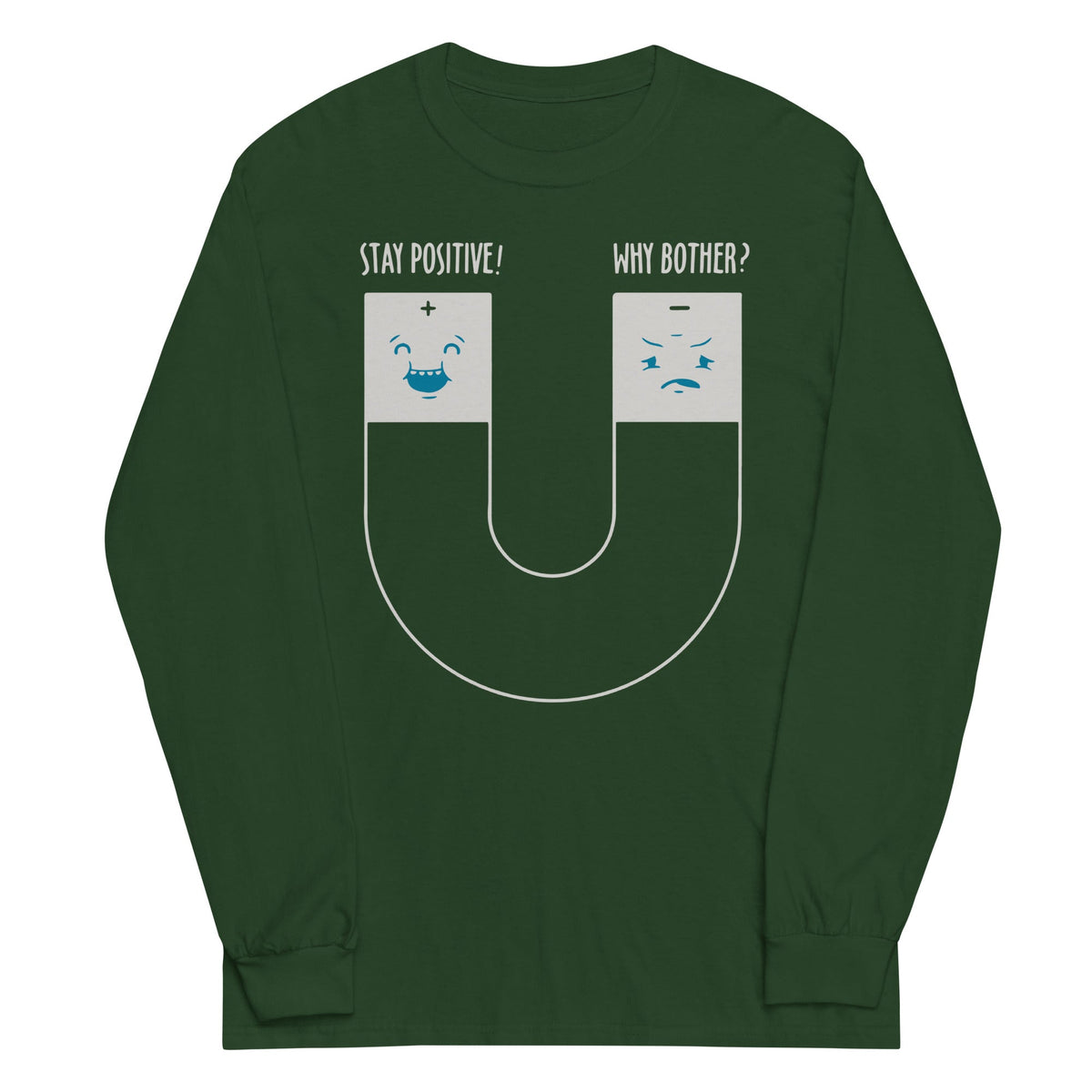Stay Positive Unisex Long Sleeve Tee product image 4