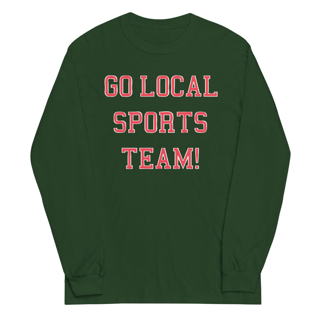 Go Local Sports Team! Unisex Long Sleeve Tee product image 4