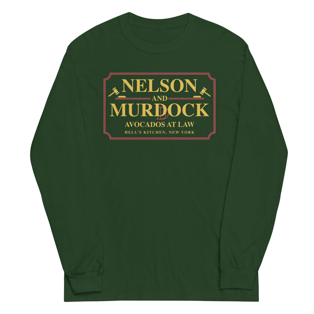 Nelson And Murdock Unisex Long Sleeve Tee product image 3