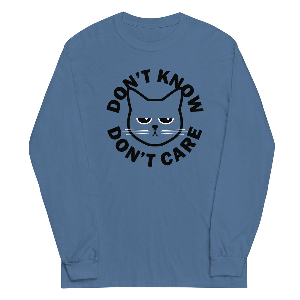 Don't Know Care Unisex Long Sleeve Tee product image 2