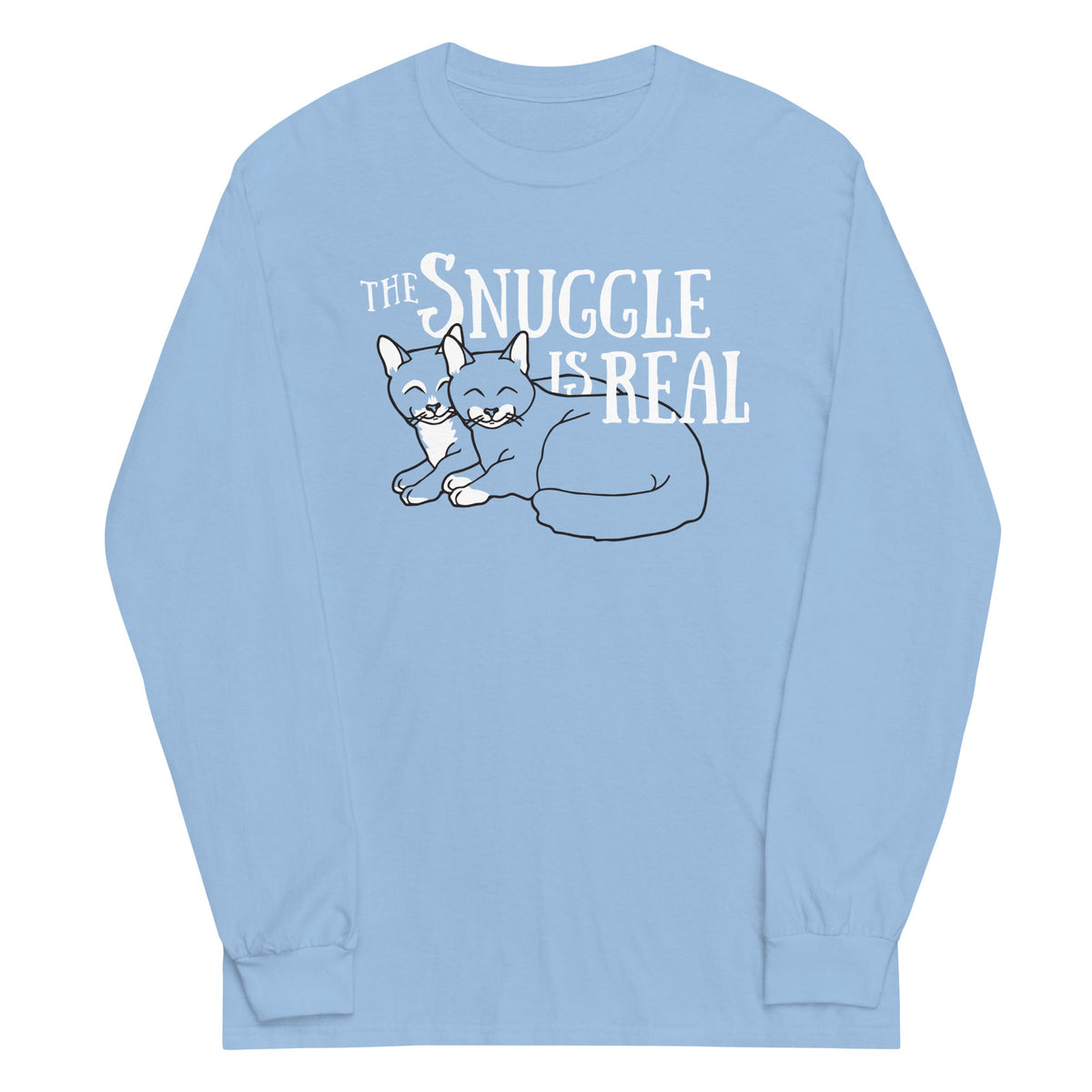 The Snuggle Is Real Unisex Long Sleeve Tee product image 1
