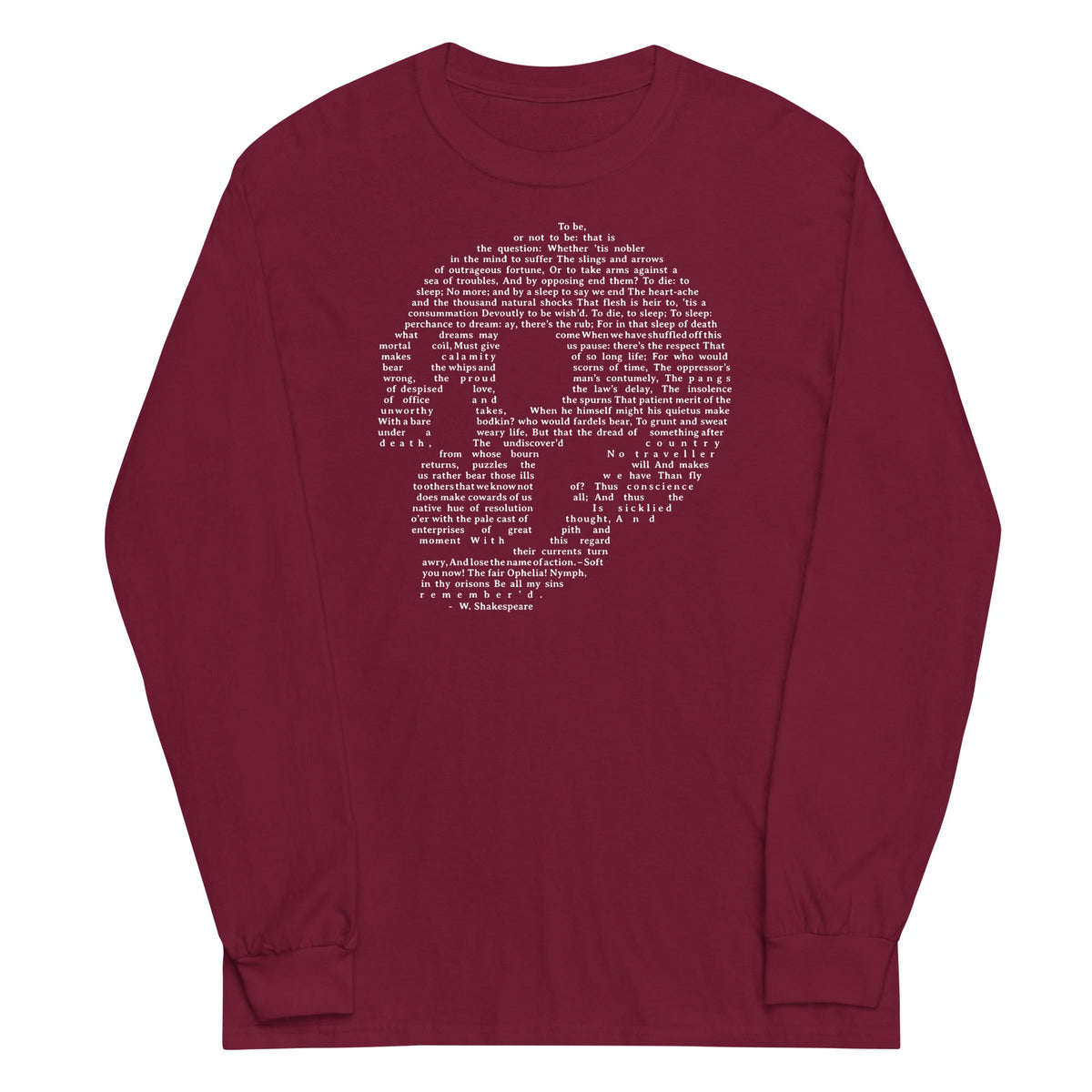Hamlet Soliloquy Unisex Long Sleeve Tee product image 3
