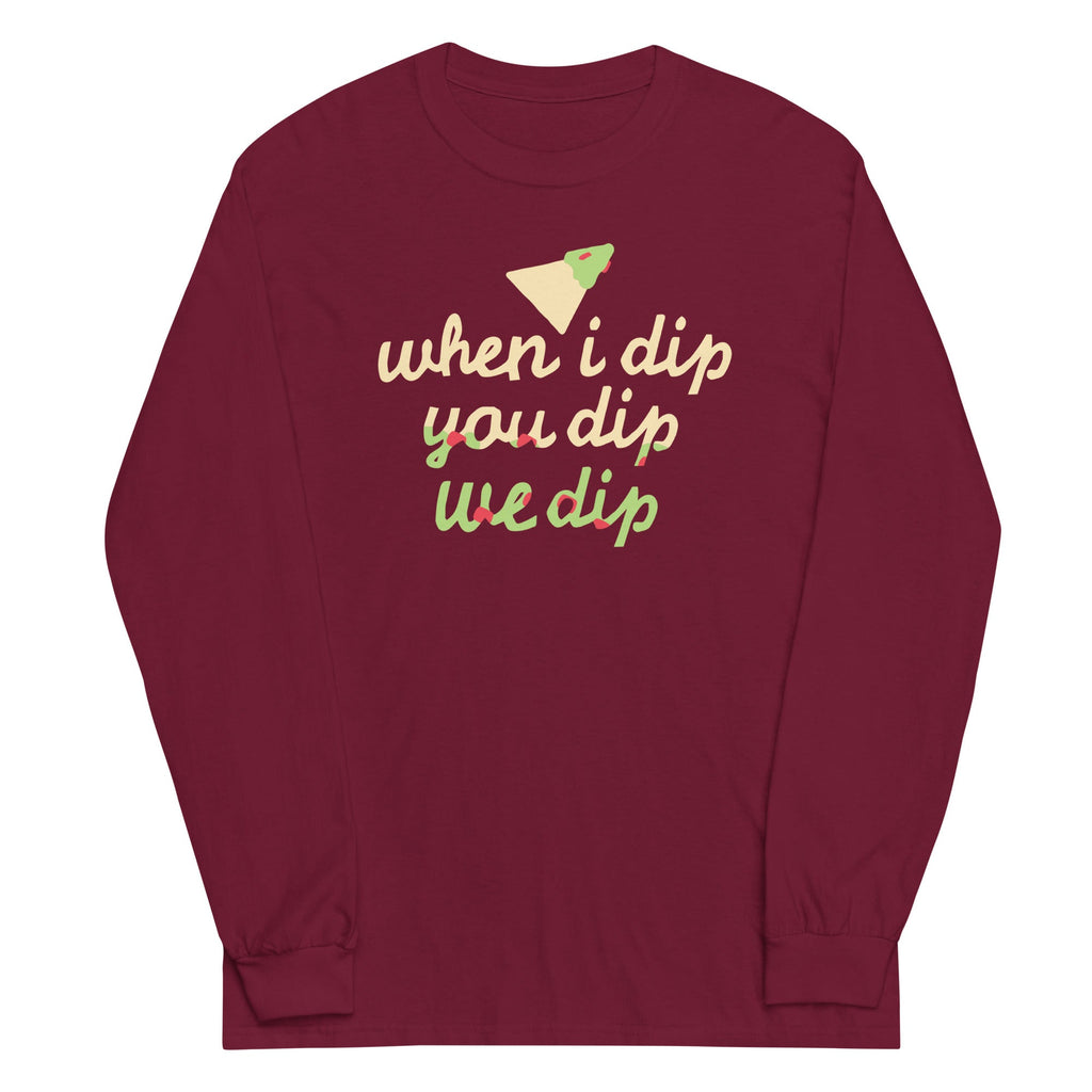 When I Dip You We Unisex Long Sleeve Tee product image 3