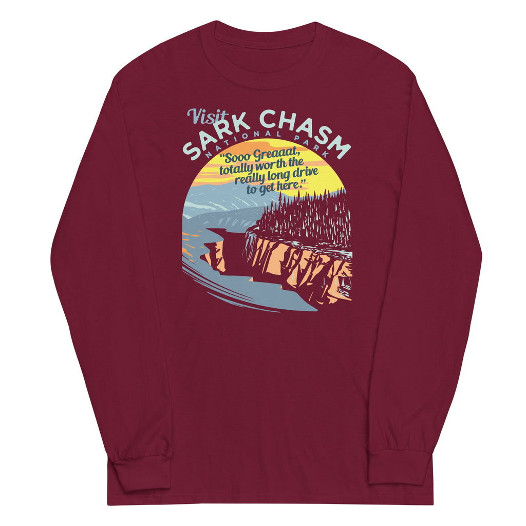 Visit Sark Chasm Unisex Long Sleeve Tee product image 4
