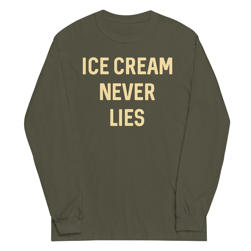 Ice Cream Never Lies Unisex Long Sleeve Tee product image 5