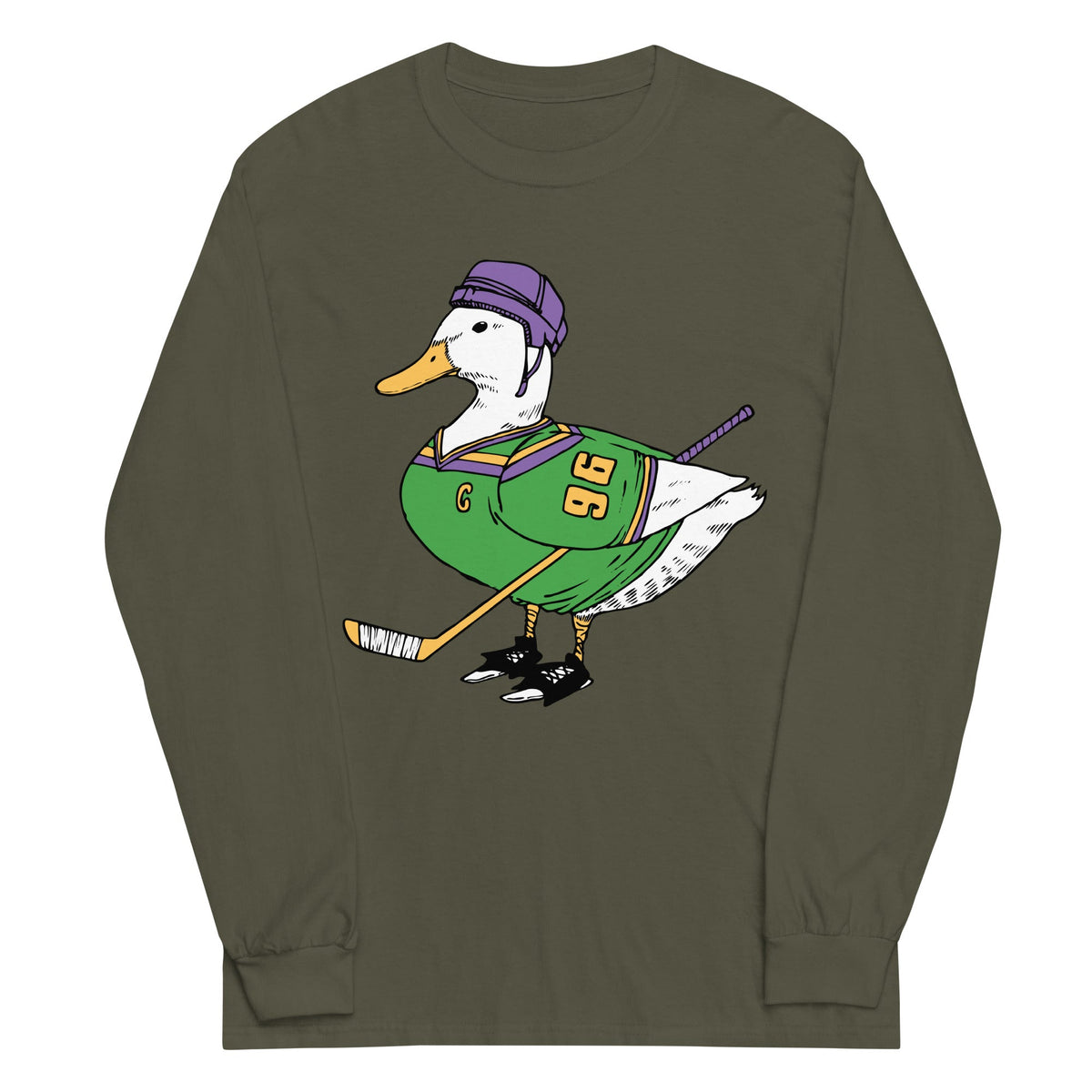 Mighty Duck Unisex Long Sleeve Tee product image 3