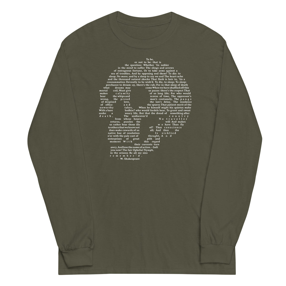 Hamlet Soliloquy Unisex Long Sleeve Tee product image 5