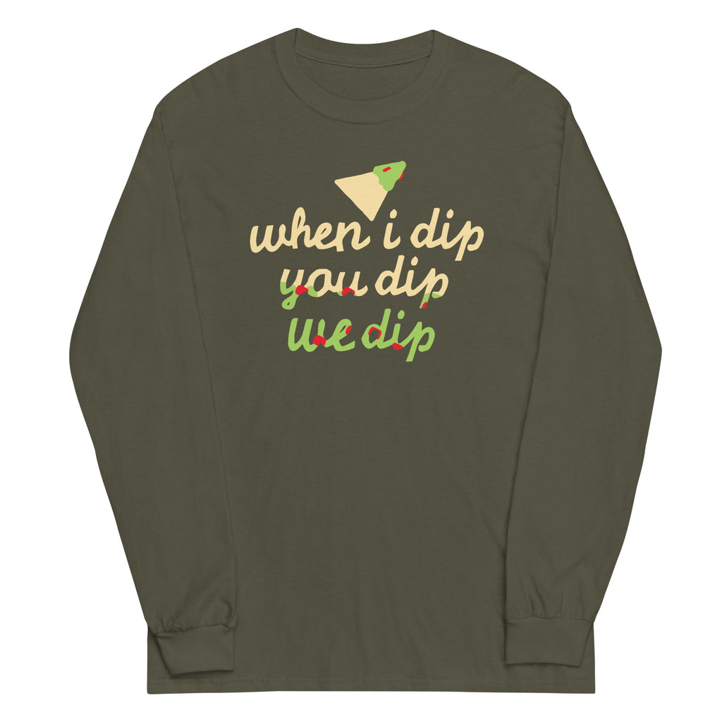 When I Dip You We Unisex Long Sleeve Tee product image 4