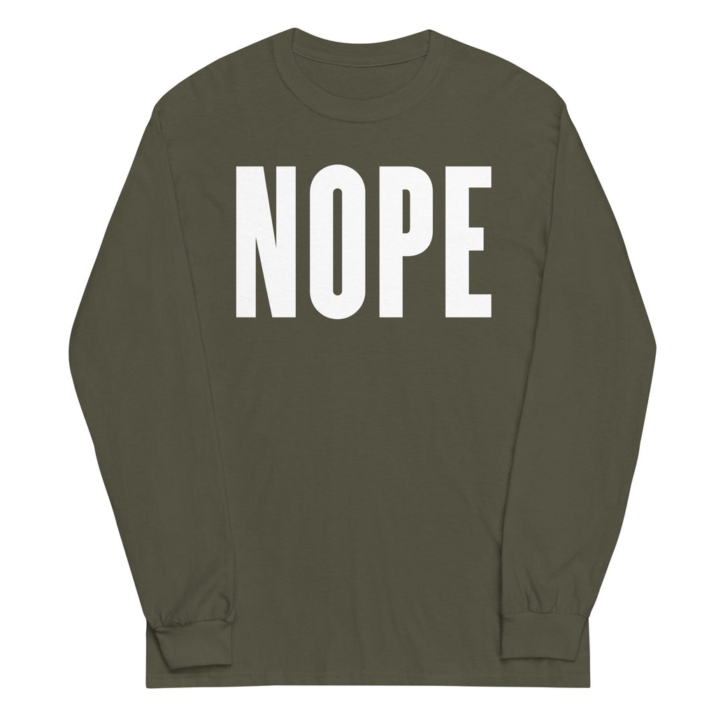 Nope Unisex Long Sleeve Tee product image 5