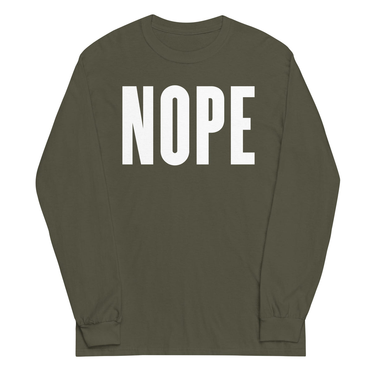 Nope Unisex Long Sleeve Tee product image 5