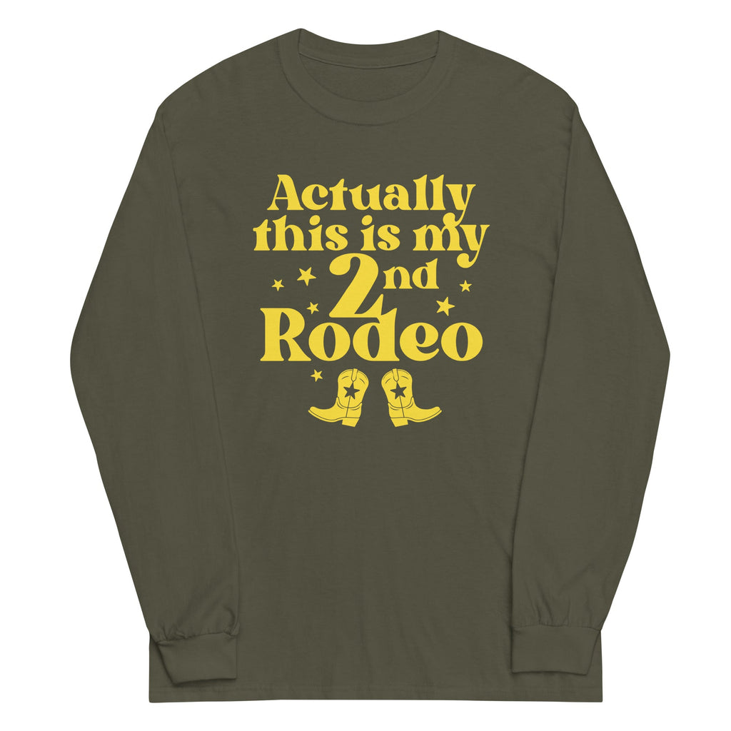 Actually This Is My 2nd Rodeo Unisex Long Sleeve Tee product image 5
