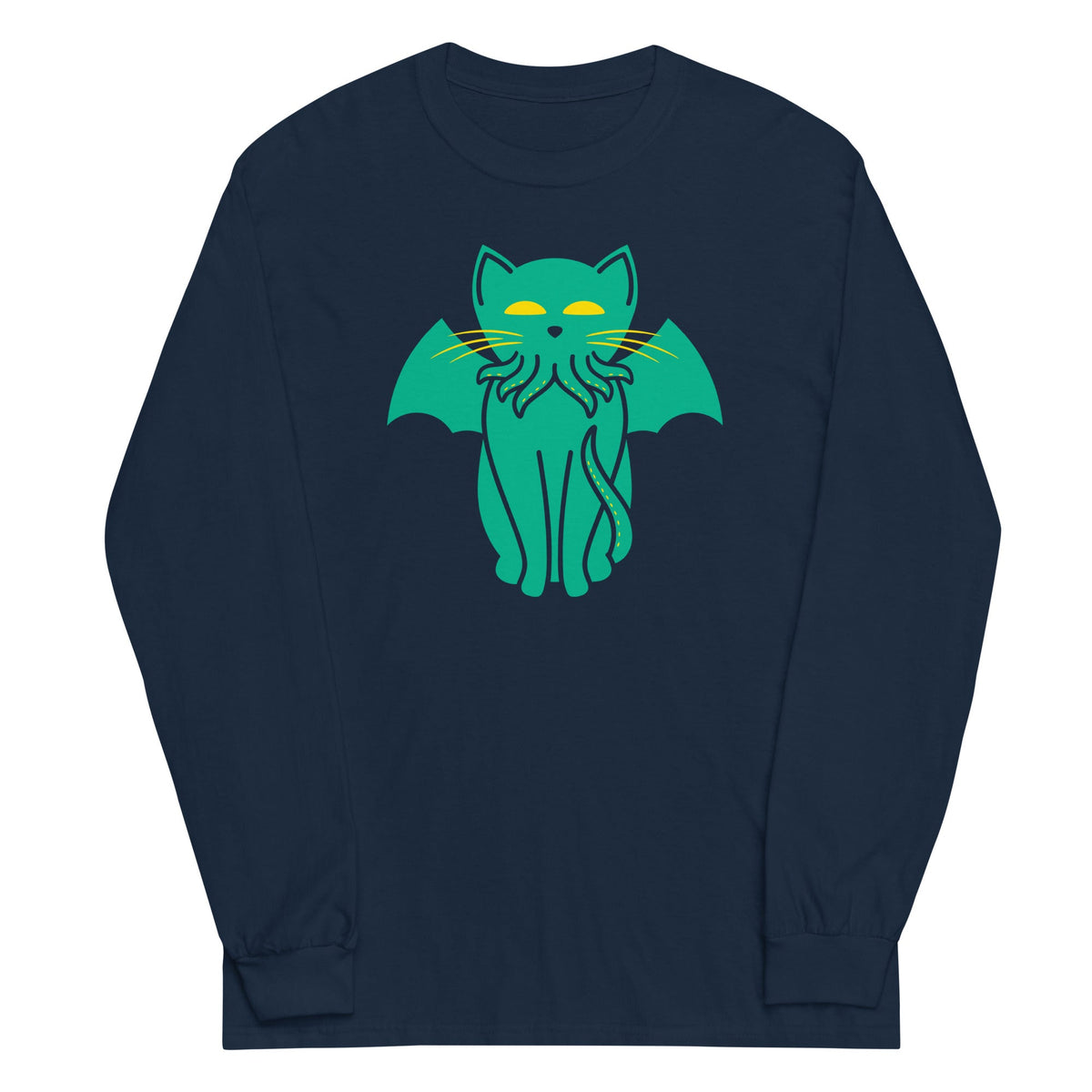 Cathulhu Unisex Long Sleeve Tee product image 1