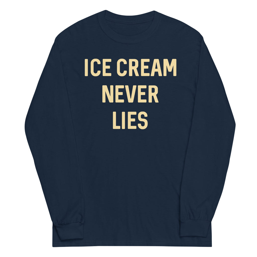 Ice Cream Never Lies Unisex Long Sleeve Tee product image 2