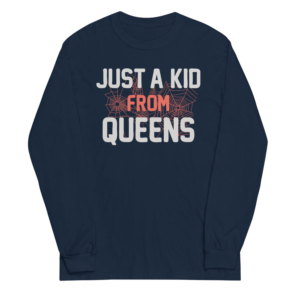 Just A Kid From Queens Unisex Long Sleeve Tee product image 3