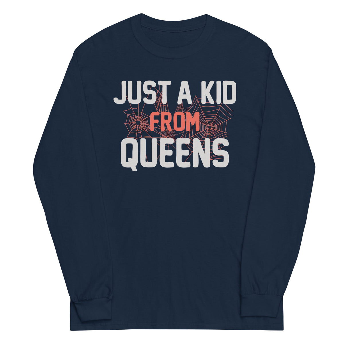 Just A Kid From Queens Unisex Long Sleeve Tee product image 3