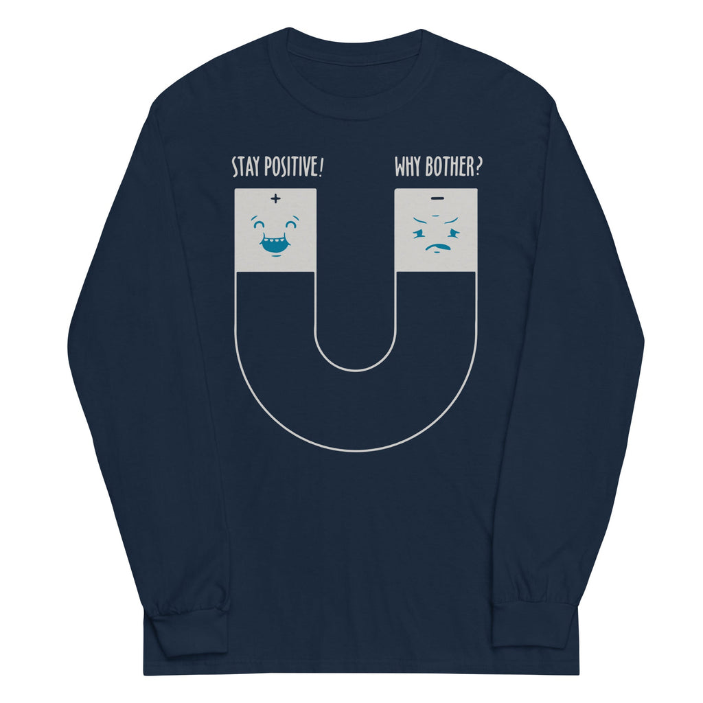 Stay Positive Unisex Long Sleeve Tee product image 3