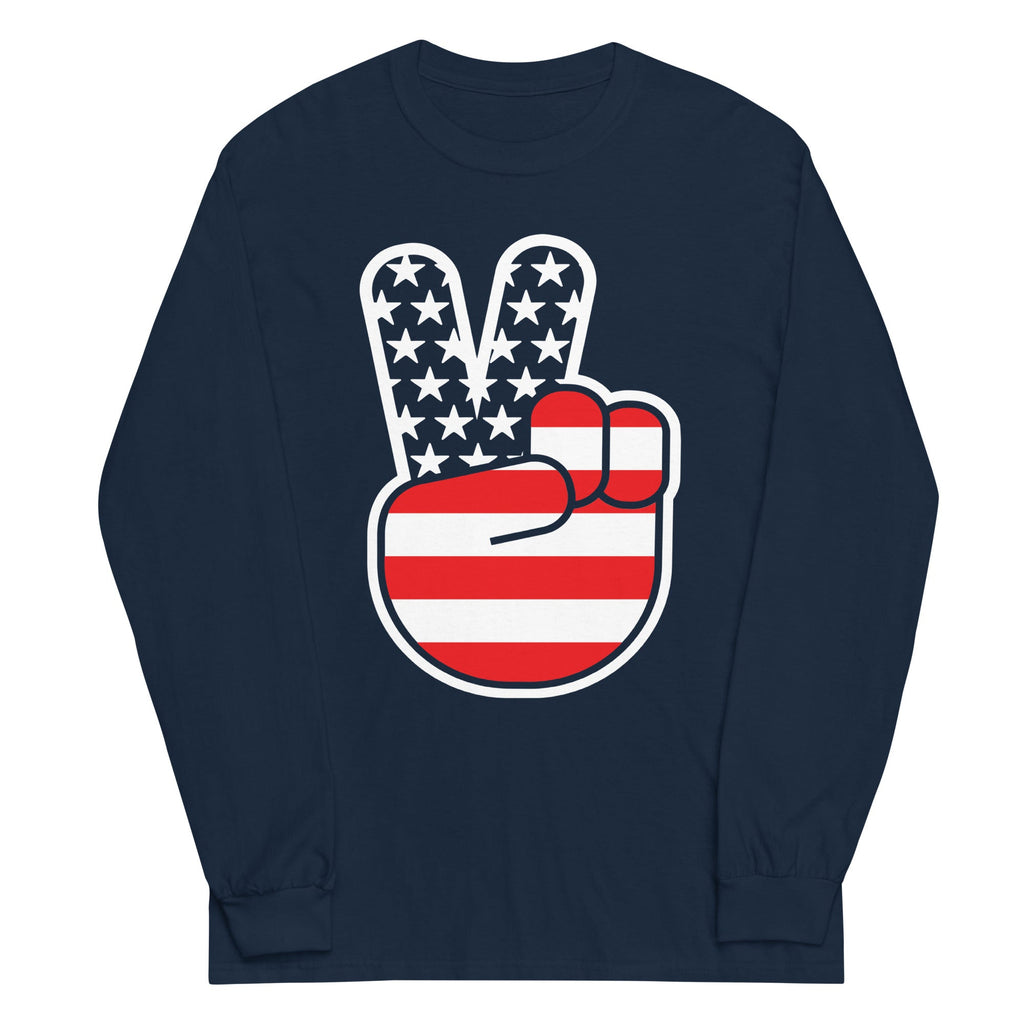 USA Peace Unisex Long Sleeve Tee product image 3