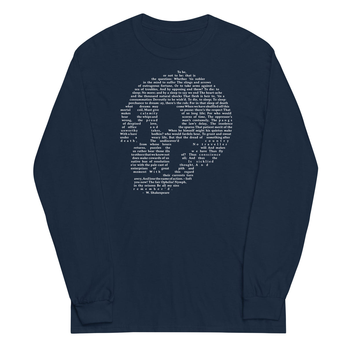 Hamlet Soliloquy Unisex Long Sleeve Tee product image 2