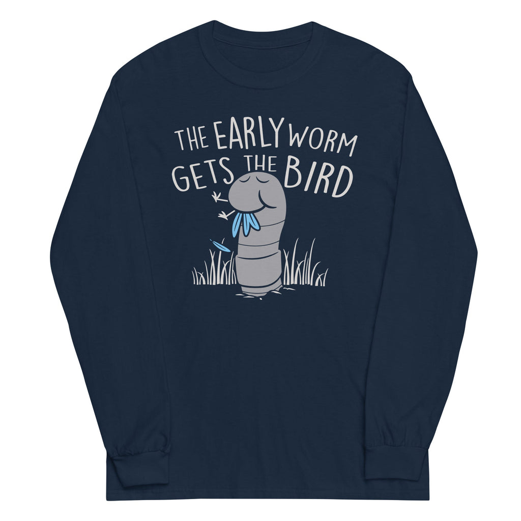 The Early Worm Gets Bird Unisex Long Sleeve Tee product image 2