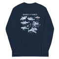 Sharks Of The World Unisex Long Sleeve Tee product image 1
