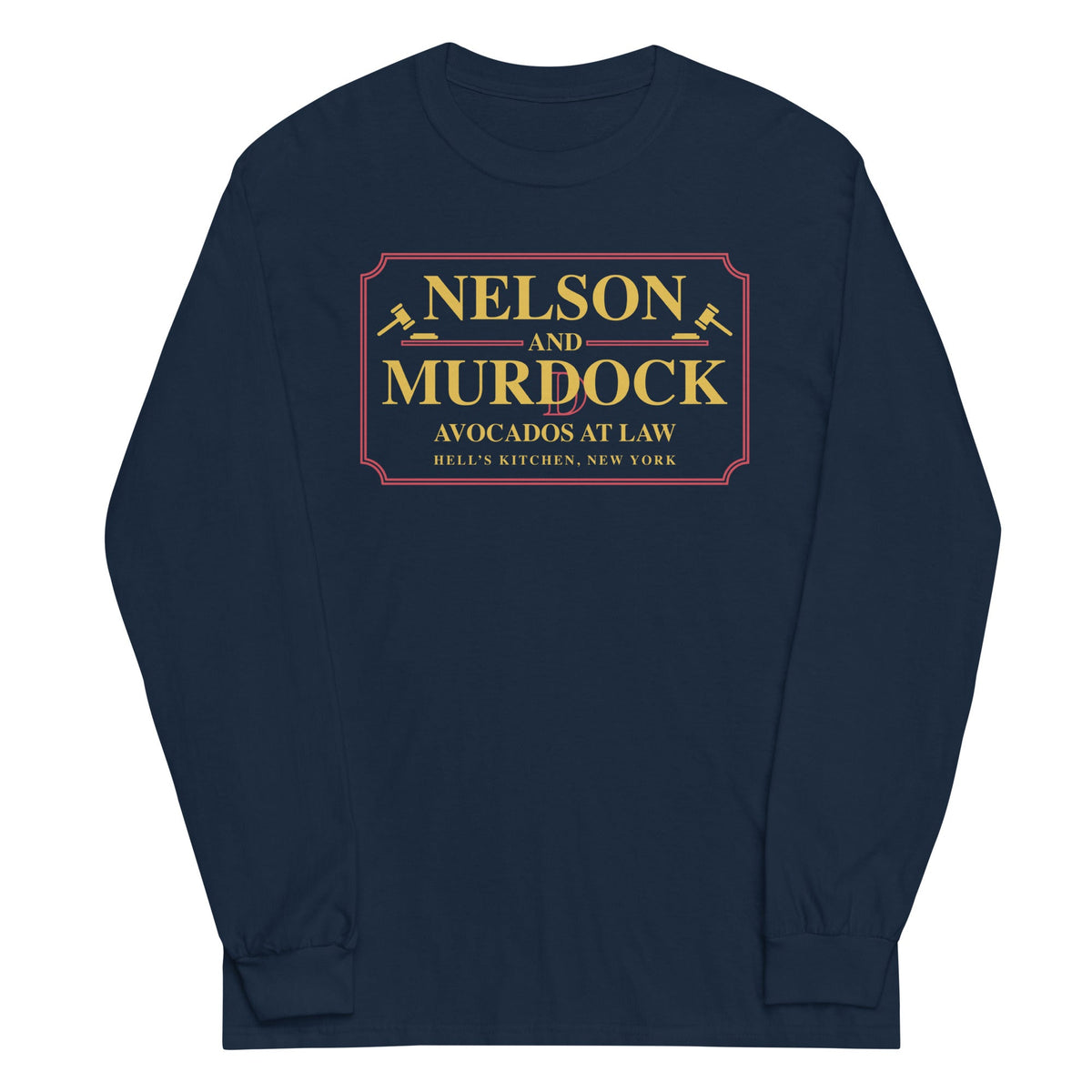 Nelson And Murdock Unisex Long Sleeve Tee product image 2