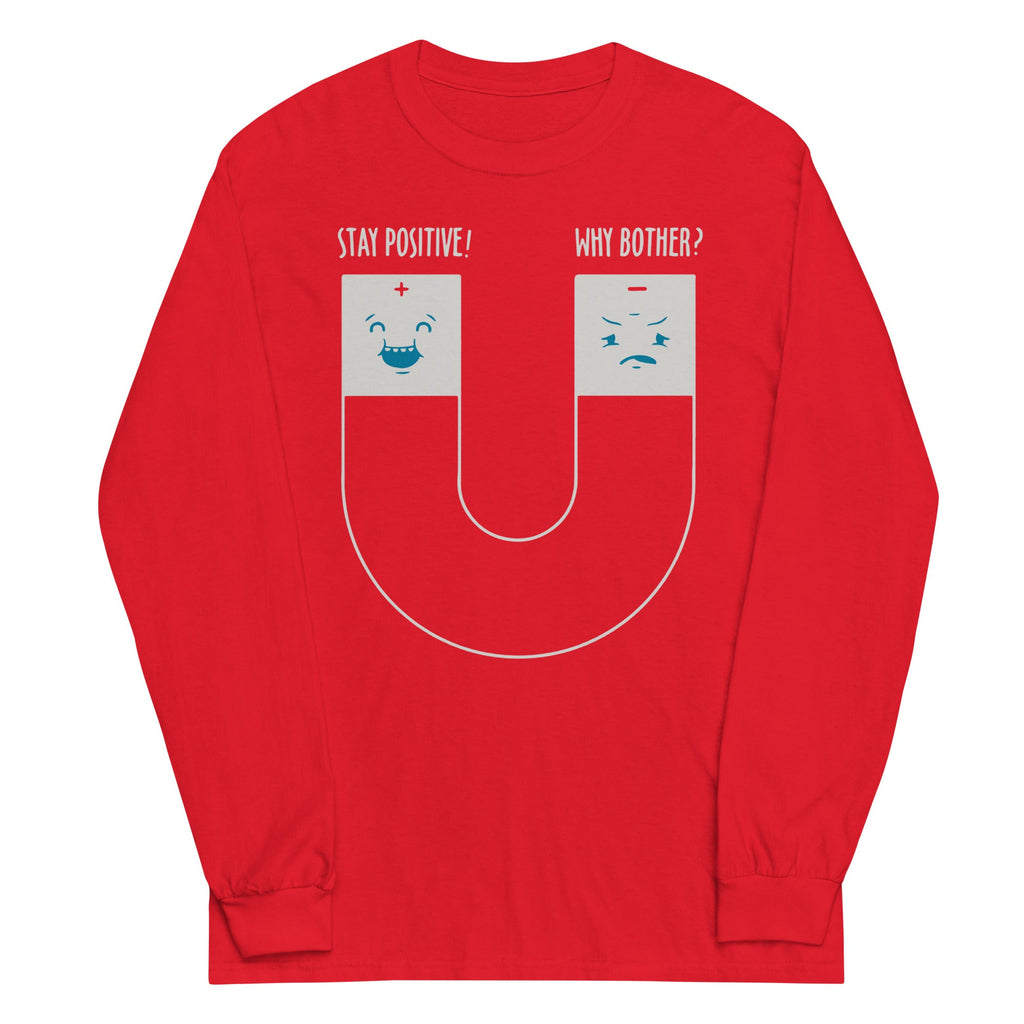 Stay Positive Unisex Long Sleeve Tee product image 1