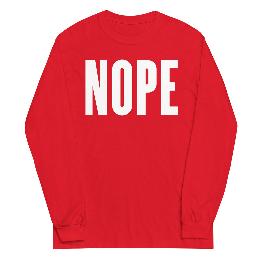 Nope Unisex Long Sleeve Tee product image 3