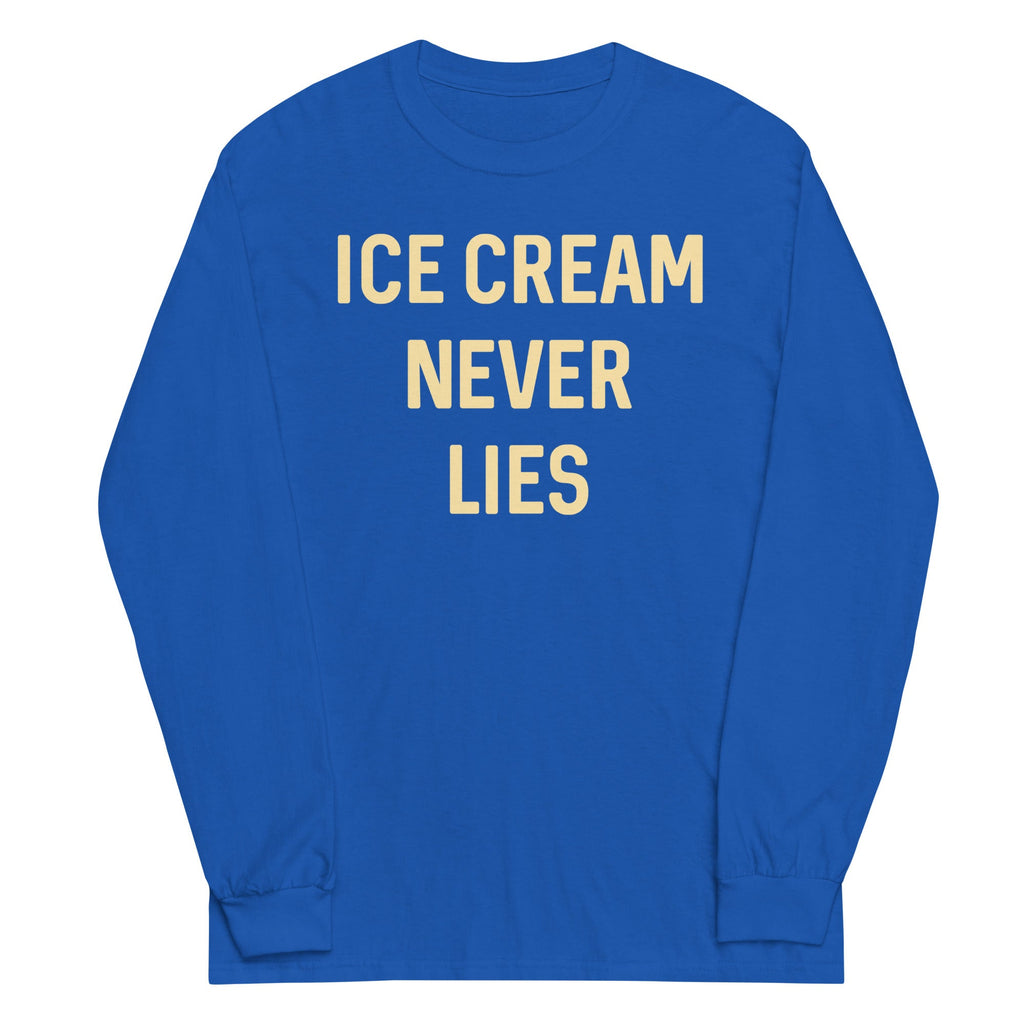 Ice Cream Never Lies Unisex Long Sleeve Tee product image 4