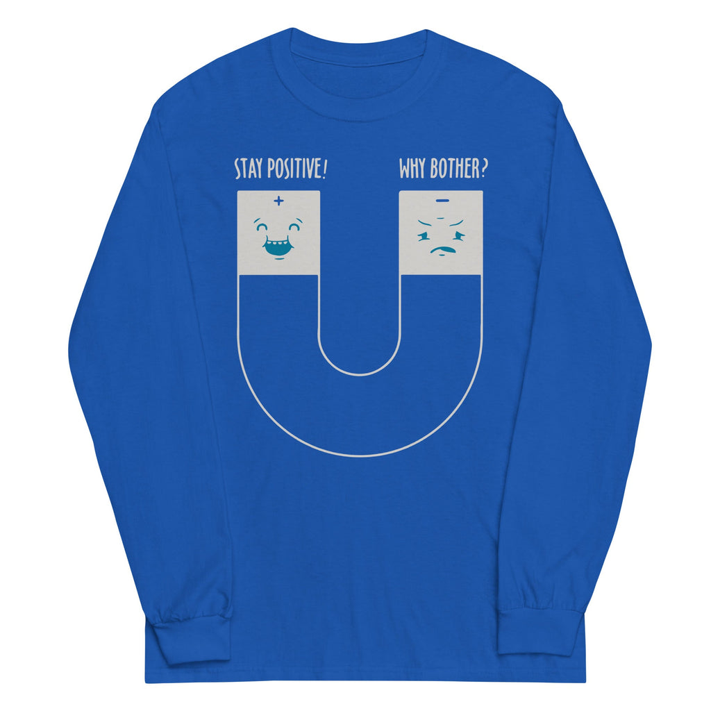 Stay Positive Unisex Long Sleeve Tee product image 5