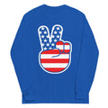 USA Peace Unisex Long Sleeve Tee product image 1