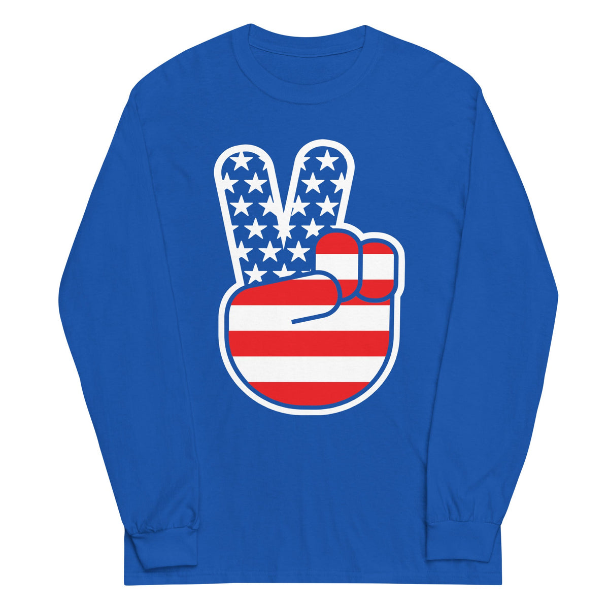 USA Peace Unisex Long Sleeve Tee product image 1