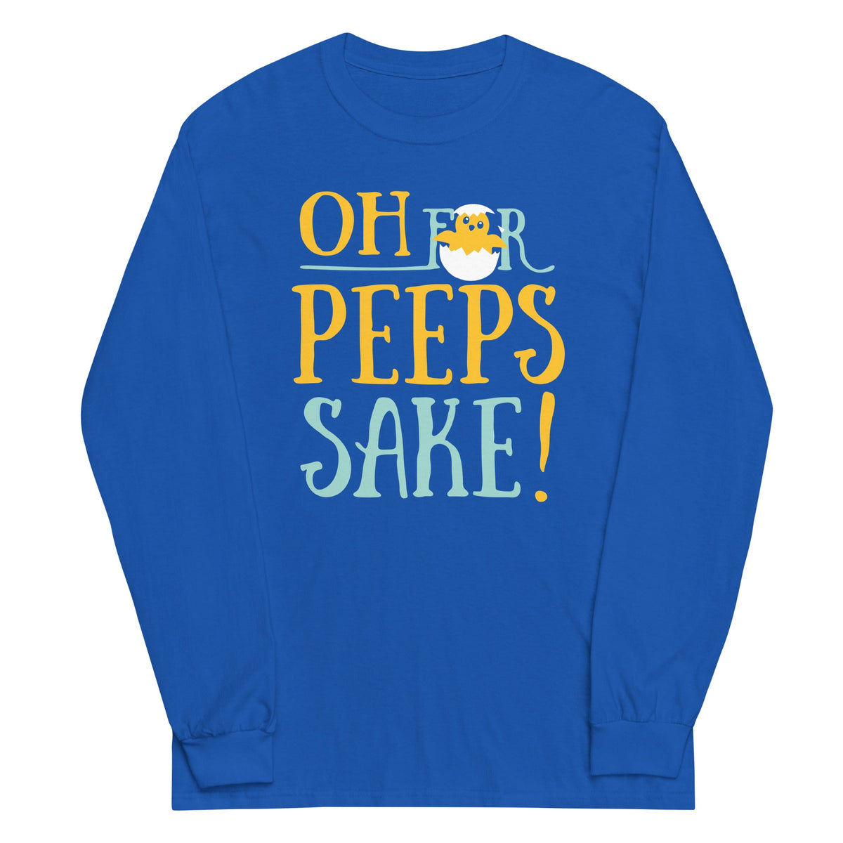 Oh For Peeps Sake Unisex Long Sleeve Tee product image 2