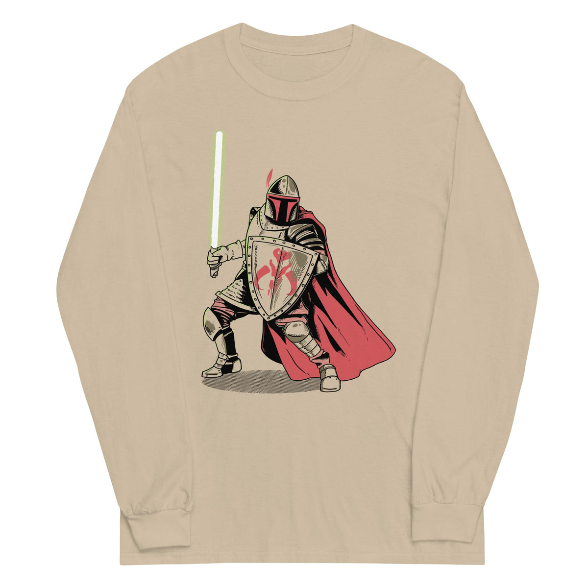 Mandalorian Knight Unisex Long Sleeve Tee product image 4