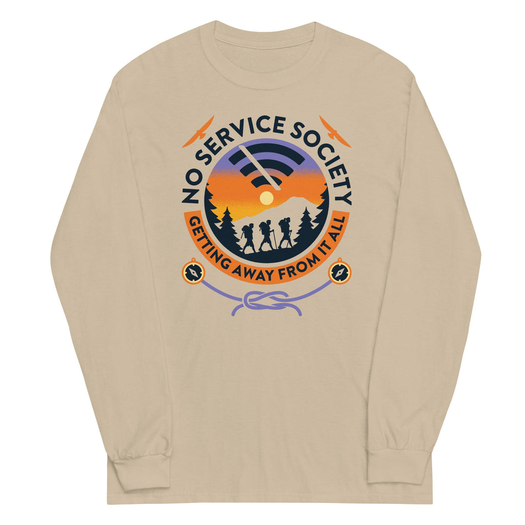 No Service Society Unisex Long Sleeve Tee product image 4
